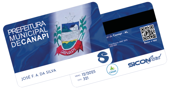 Cartão de Canapi do Município de Canapi - AL