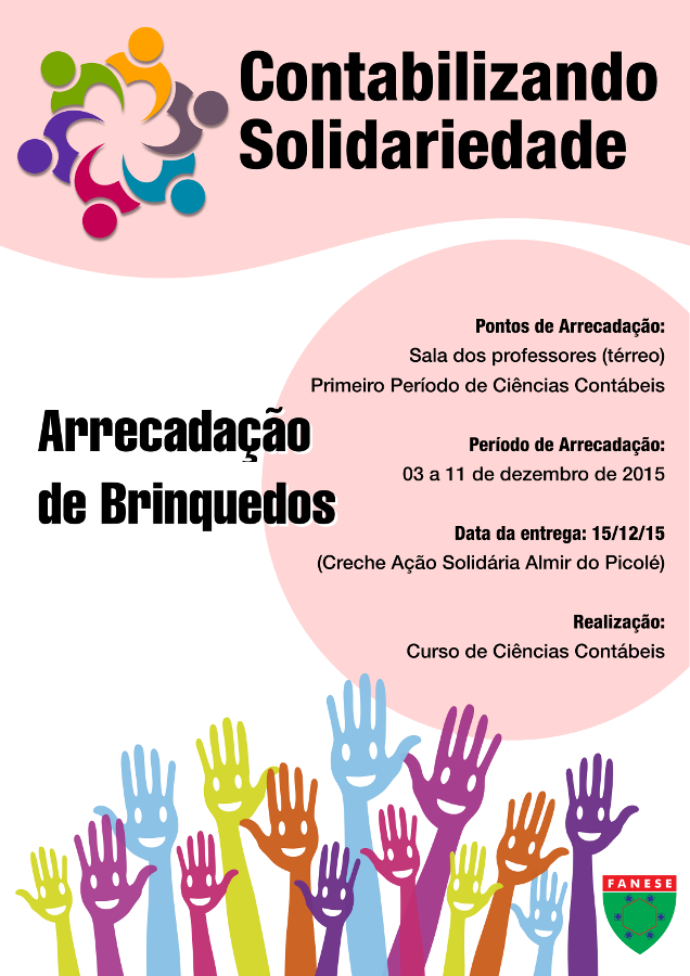 Cartaz Contabilizando Solidariedade