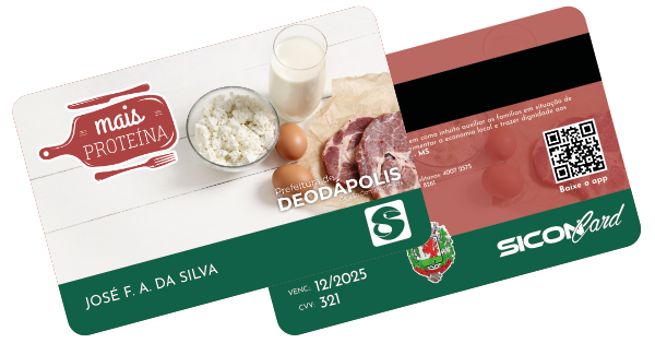 Cartão Mais Proteína do Município de Deodápolis - MS