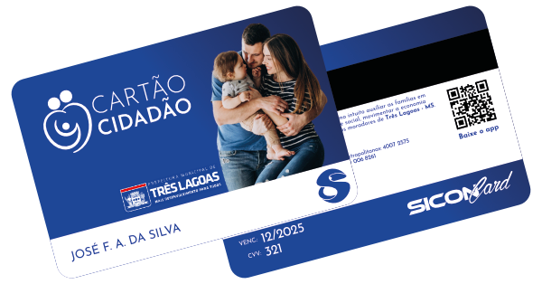 Cartão Cidadão do Município Três Lagoas - MS